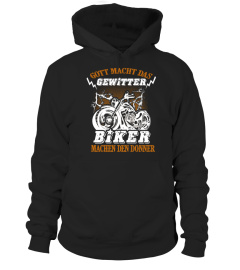 Gott macht das Gewitter, Biker machen den Donner Tee