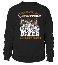 Gott macht das Gewitter, Biker machen den Donner Tee