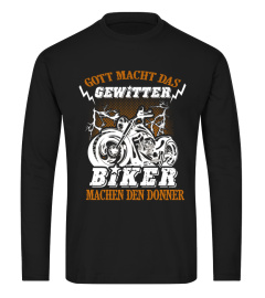 Gott macht das Gewitter, Biker machen den Donner Tee