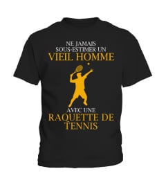 tennis- vieil homme