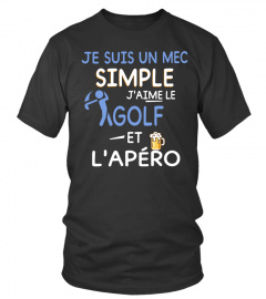 je suis un mec simple-golf