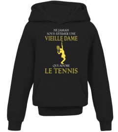 vieille femme tennis