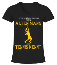 alter Mann Tennis