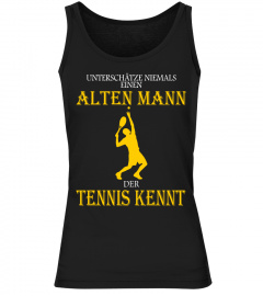 alter Mann Tennis