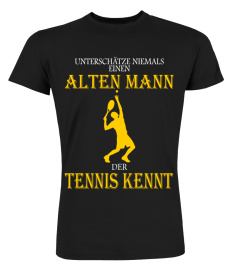 alter Mann Tennis