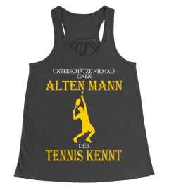 alter Mann Tennis