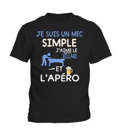 je suis un mec simple-billard