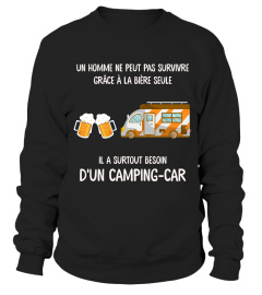 Un homme ne peut camping-car