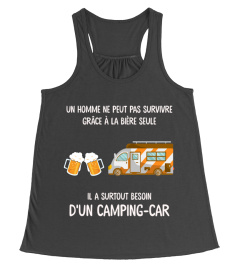 Un homme ne peut camping-car