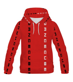 DANCECUBE Orange Red Hoodie