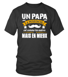 UN PAPA A MOUSTACHE EST COMME