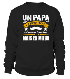 UN PAPA A MOUSTACHE EST COMME