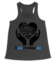 Ehlers Danlos syndrome Shirt women Fragile But Unbreakable1x1426