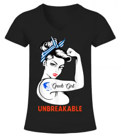 Greek Girl Unbreakable Strong Women T Shirt1x1638