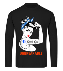 Greek Girl Unbreakable Strong Women T Shirt1x1638