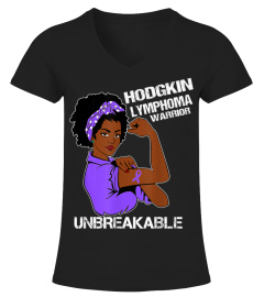 Hodgkin's Lymphoma Warrior Unbreakable Shirt1x223