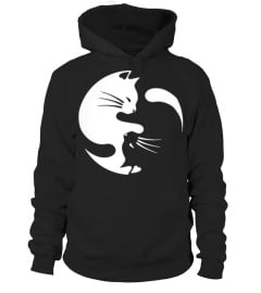 CAT YIN YANG BEST FUNNY CUTE GIFT IDEA 