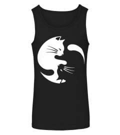 CAT YIN YANG BEST FUNNY CUTE GIFT IDEA 