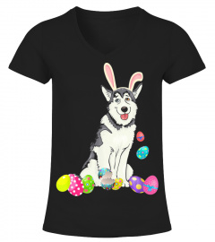 Husky Sibir Dog Bunny Rabbit Hat Easter 