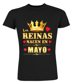 Reinas Nacen en Mayo Cumpleanos Camisa