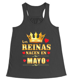 Reinas Nacen en Mayo Cumpleanos Camisa