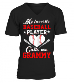 Shirts Womens My Favorite Baseball Player Calls Me Grammy T Shirt887 Cheap Shirt