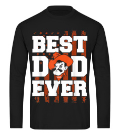 Oklahoma State Cowboys Best Dad Ever TShirt  Apparel2x725