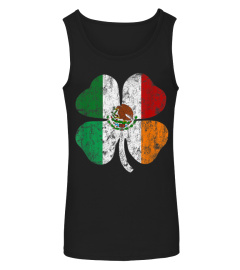 Irish Mexican Flag Mexico Ireland St Patricks Day T-Shirt