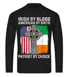 Irish By Blood American By Birth St Patricks Day Shirt Gifts787 cute shirt