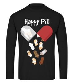 Guinea Pigs Happy Pill Shirt Guinea Pig Mom Dad Gifts Cute1XQ246