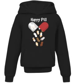 Guinea Pigs Happy Pill Shirt Guinea Pig Mom Dad Gifts Cute1XQ246