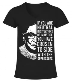 Retro Notorious RBG T-Shirt Ruth Bader Ginsburg Women Shirts