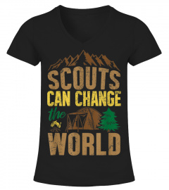 Scout T Shirt Cub Scouting Dad Troop Leader Camp Boy Gift