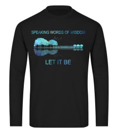 Speaking Words of Wisdom Guitar Lake Shadow Tshirt