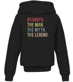 Grandpa The Man The Myth The Legend T shirt Dad & Papa Gift1r789