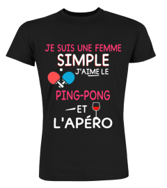 ping pong - je suis une femme