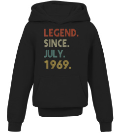LEGEND Since JULY 1969 Vintage 50th Birthday Gift TShirt840 cool shirt