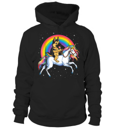 German Shepherd Unicorn T shirt Kids Spa
