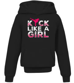 I Kick Like A Girl-Karate Kickboxing Girl T-Shirt Gift705 Best Shirts