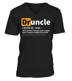 Mens Druncle Shirt - The man The Myth The Legend - Dad T-shirt1x1147