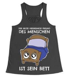 Der Beste vierbeinige freund des menschen ist sein bett