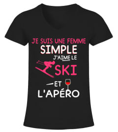 Ski - je suis un femme