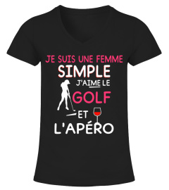 golf - je suis une femme