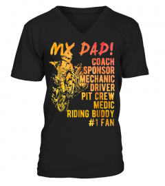 Shirts Mx Dad Coach Mechanic Driver Riding Buddy Motocross T-Shirts948 Cool Tee