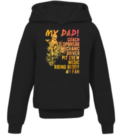 Shirts Mx Dad Coach Mechanic Driver Riding Buddy Motocross T-Shirts948 Cool Tee