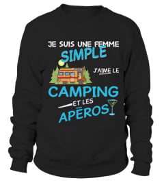 Camping-Simple femme