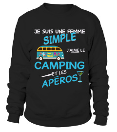 Camping femme simple