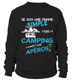 Camping femme simple