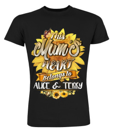 THIS MUM'S HEART  BELONGS TO – NEW CUSTOM SHIRT 2019!