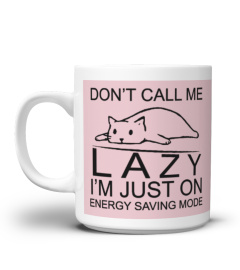 Cats Funny T-Shirt-I am just on energy..